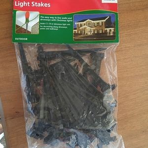 Christmas light stakes